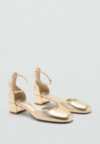 Mango Klasické lodičky na opätku - gold-coloured
