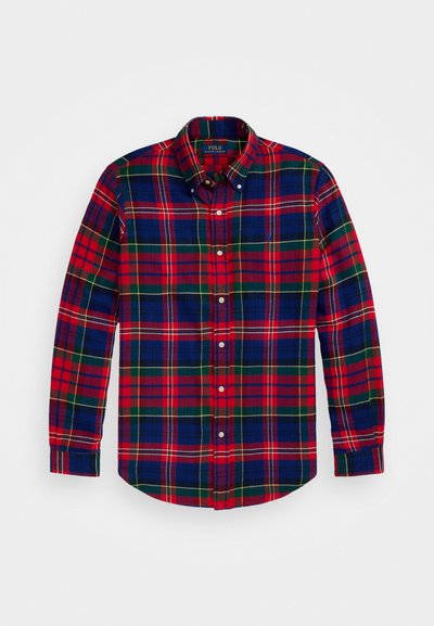 Polo Ralph Lauren CLASSIC FIT PLAID BRUSHED FLANNEL SHIRT - Chemise - royal red multi