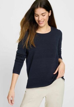 Strickpullover - dunkelblau