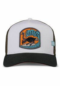Coastal TRUCKER SURF OSTRICH - Caps - white petrol