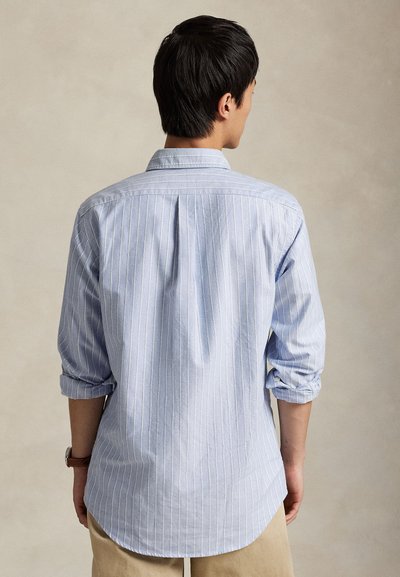 Polo Ralph Lauren CUSTOM FIT STRIPED OXFORD SHIRT - Marškiniai - blue multi