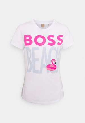 EDIARY - Camiseta estampada - open white