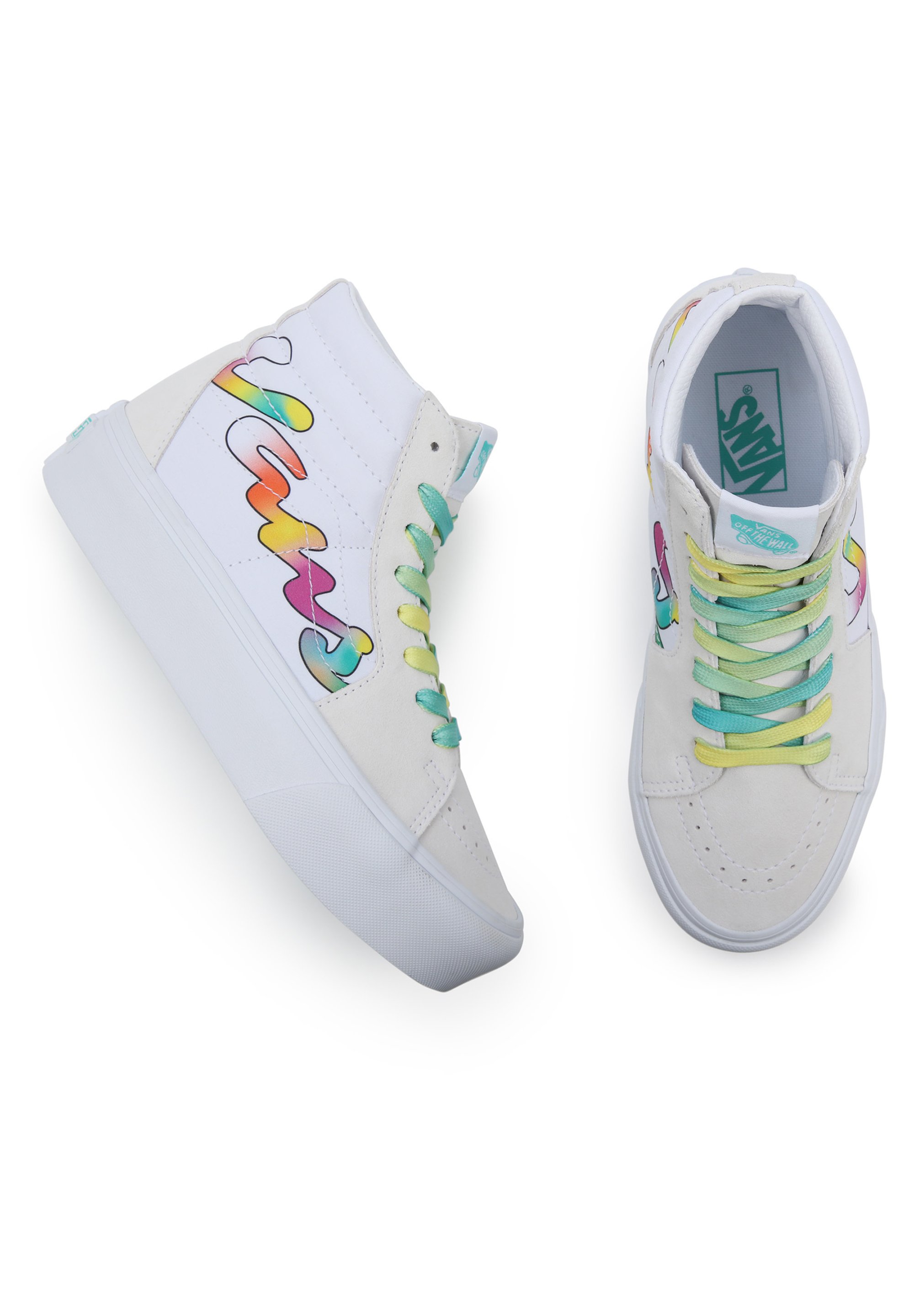 Vans UA SK8-HI PLATFORM 2.0 - High-top trainers - multi-coloured -  Zalando.de
