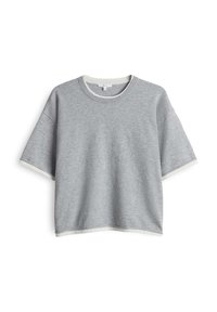 BOXY FIT LAYERING LOOK - Maglione - hazy fog melange