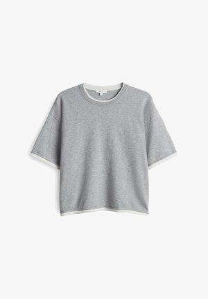 OPUS BOXY FIT LAYERING LOOK - Maglione - hazy fog melange