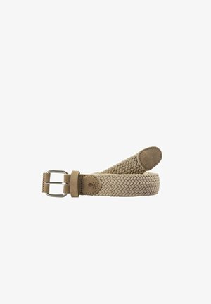 Scalpers, Flechtgürtel - taupe