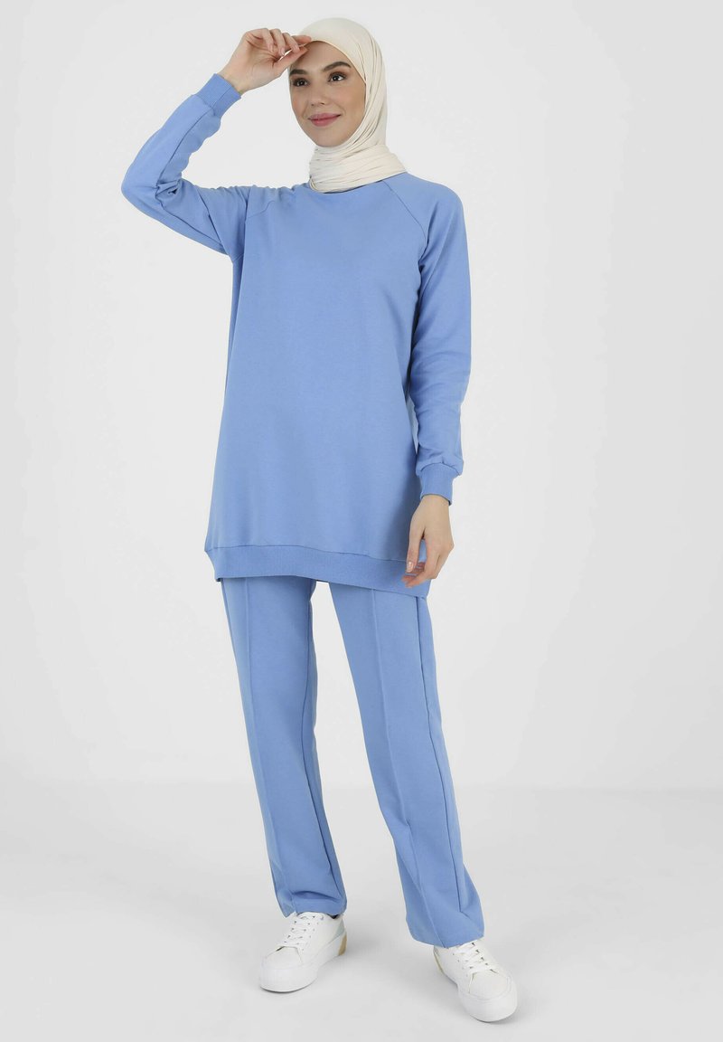 Modanisa Blue Modanisa SET - Trainingspak - light blue/lichtblauw - Zalando.nl