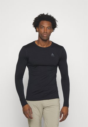 ODLO CREW NECK - Strickpullover - black