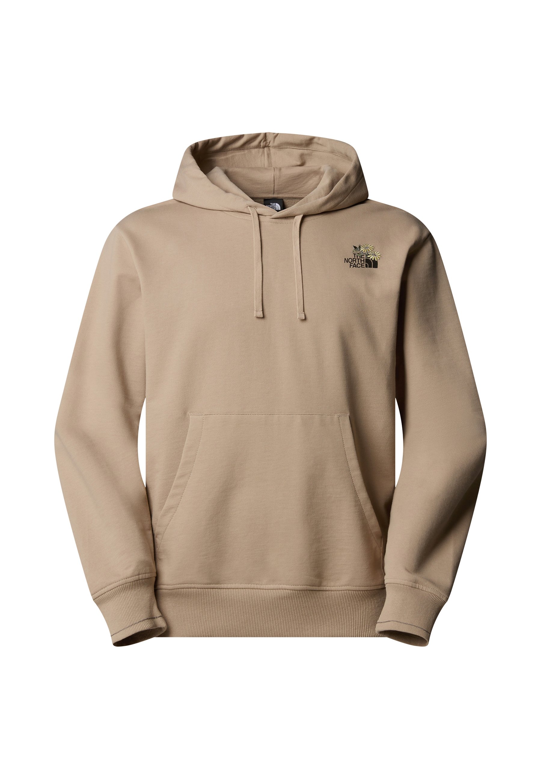 The North Face U FLOWER DOME RELAXED HD SWEATSHIRT-GPH - Mikina s kapucí - mushroom grey