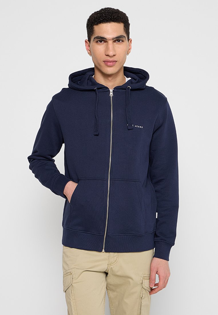 Pepe Jeans Sweater met rits donkerblauw