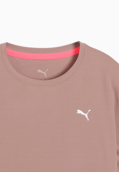 PUMA W RUN TEE - Sports T-shirt - sandstone — photo 7
