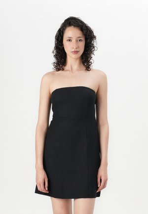 ALINE MINI DRESS - Dienas kleita - true black