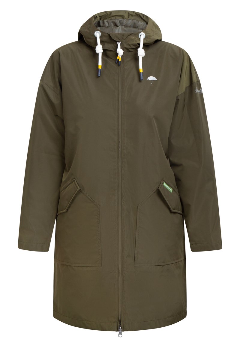 Schmuddelwedda Regenjas olijfgroen