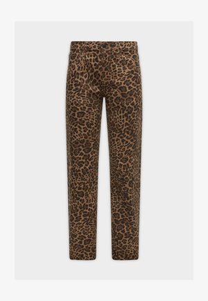 GAP, MR STRAIGHT TAPER LEOPARD PRINT - Baggy jeans - leopard print