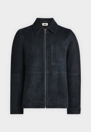 DRYKORN, JERSON - Chaqueta de cuero - blue
