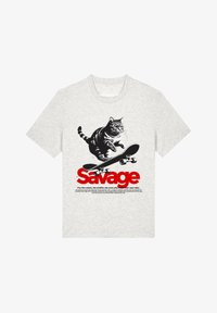 Unselected, cool heather grey