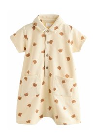 Next COLLAR ROMPERS 2 PACK  - REGULAR FIT - Kombinezonas - navy blue cream bear