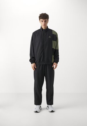 adidas Sportswear SPORTSWEAR COLORBLOCK - Trenirka - black/white