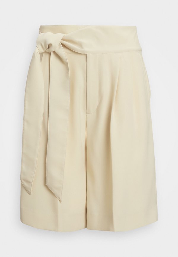 TRIPLE GEORGETTE SHORT - Shorts - ivory beige2