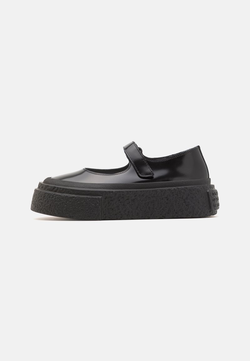 MM6 Maison Margiela Ballerinaskor med remmar - black