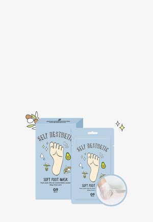 SELF AESTHETIC SOFT FOOT MASK 5 UNITS BOX - Kropsplejesæt - -