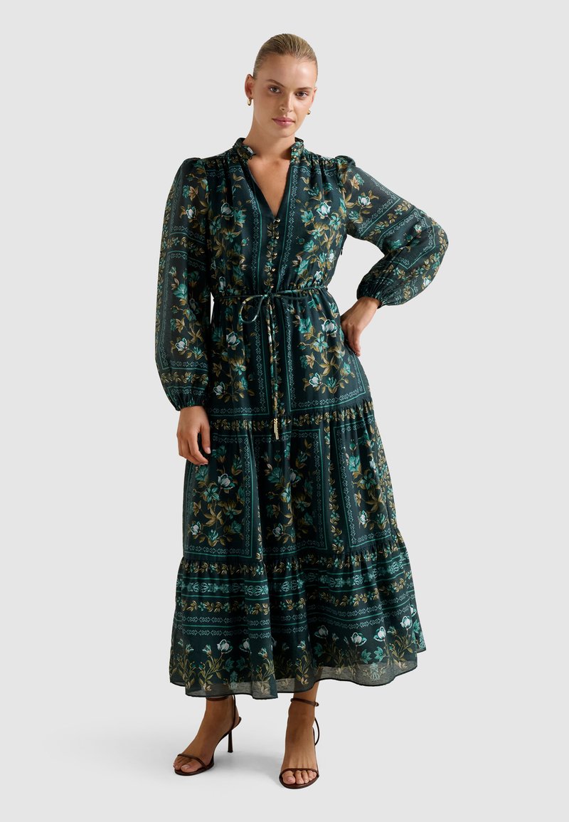 Forever New - TARA PRINTED MIDI DRESS - Day dress - green bellview, Enlarge