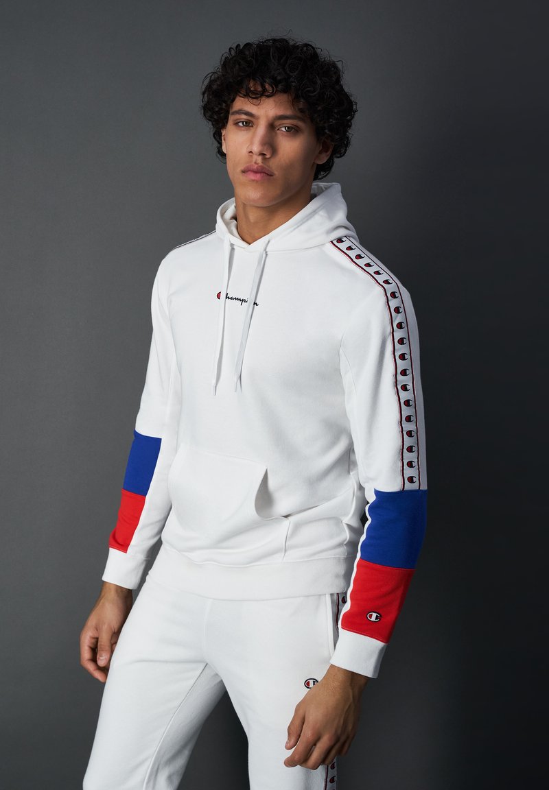 Champ Rox Champion TAPE - Jersey con capucha - wht rox bvu/blanco - Zalando.es