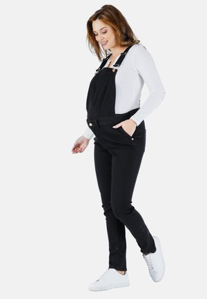 SHARON MATERNITY AND NURSING SHARON - Dungarees - black