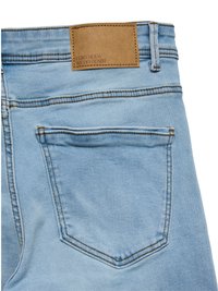 Vero Moda VMTANYA PIPING JEANS - Jeggings - light blue denim