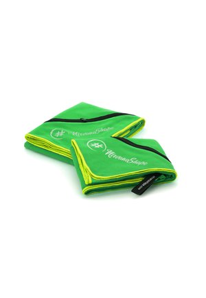 Beach towel - grün   grüner rand