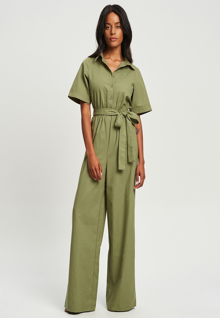 CALLI HARRIOT Jumpsuit khaki/green Zalando.de