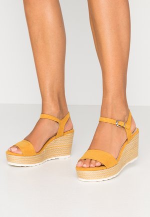 High Heel Sandalette - saffron
