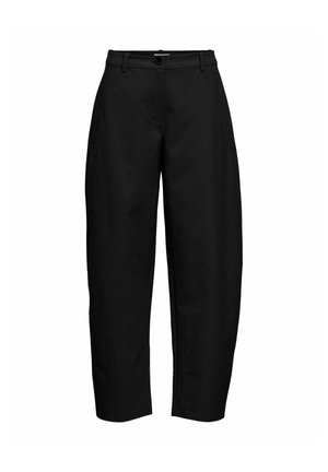 Object, TROUSERS BARREL LEG - Pantalon classique - black