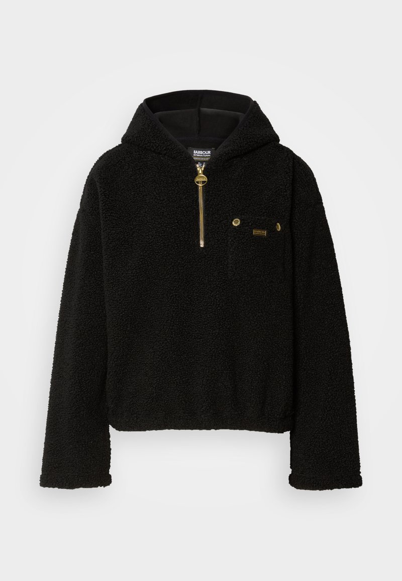 Barbour International Fleece trui zwart