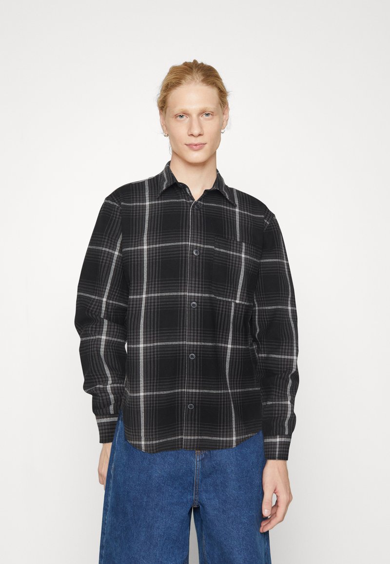 Jack & Jones JCOBLACK ZAC OVERSHIRT RELAX - Ελαφρύ μπουφάν - black