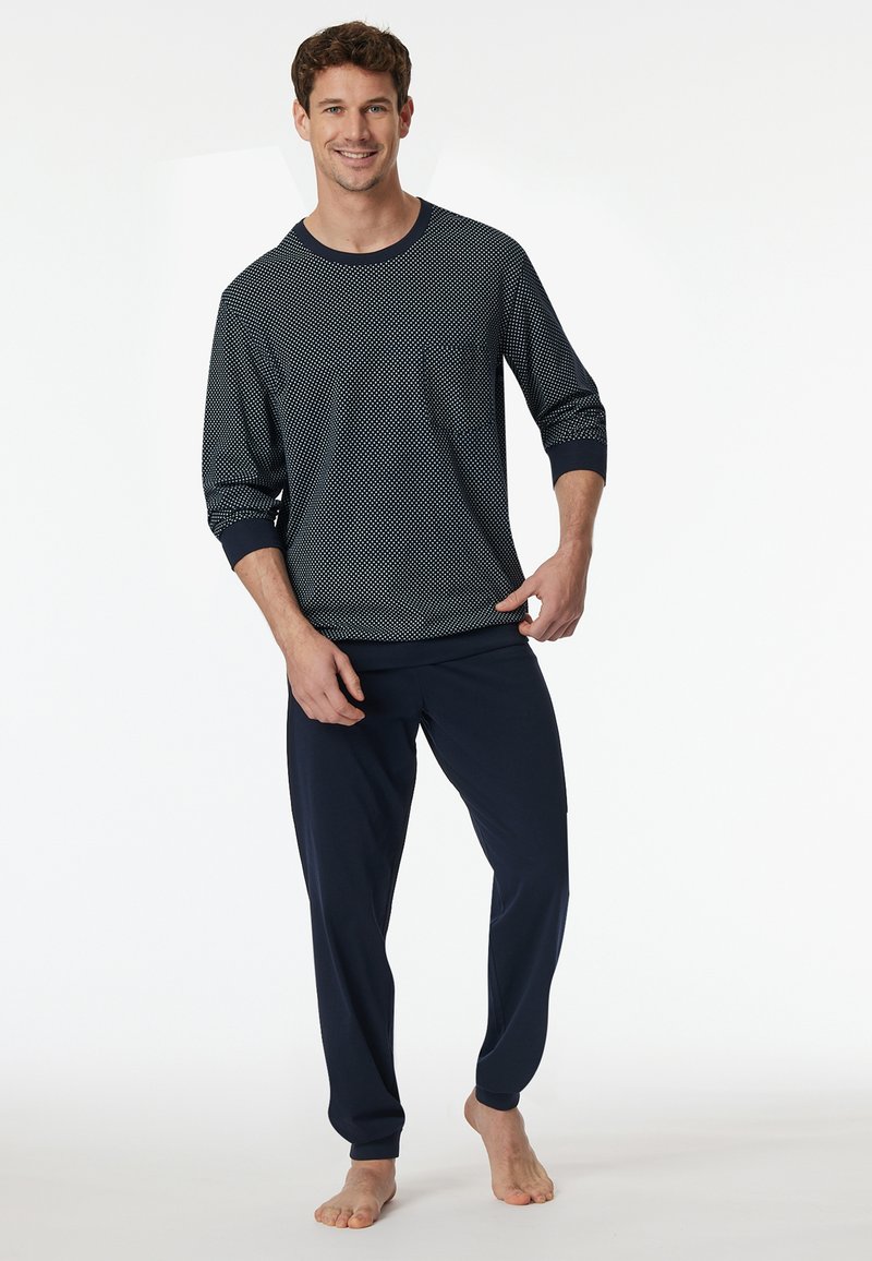 Schiesser - COMFORT ESSENTIALS - Pyjama set - nachtblau, Enlarge