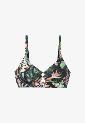 Venice Beach, VENICE BEACH TRIANGEL-BIKINI-TOP - Bikinitop - schwarz bedruckt