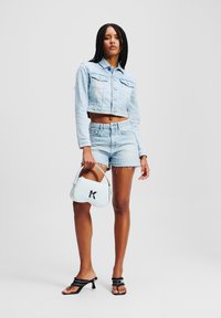 Karl Lagerfeld Jeans Jeansjacke - washed blue boucle