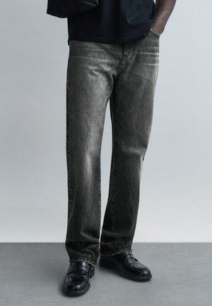 PANT STONE WASH  - Straight leg jeans - medium grey