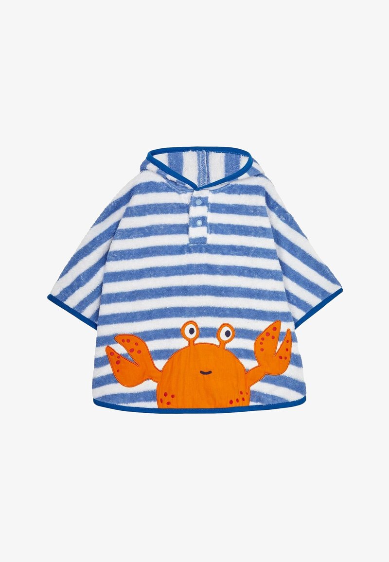 JoJo Maman Bébé PONCHO - REGULAR FIT - Telo mare - blue crab