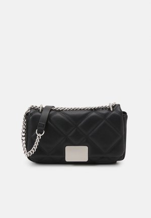 CROSSBODY BAG RHOMBUS M - Torba na ramię - black