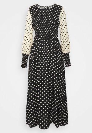 Jurk - mottled black