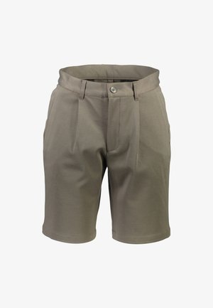 Khaki-shortsit, joissa on normaali istuvuus, etuosa on tasainen, ja niissä on kaksi sivutaskua sekä yhden napin sulkeminen. Valmistettu kevyestä kankaasta.
