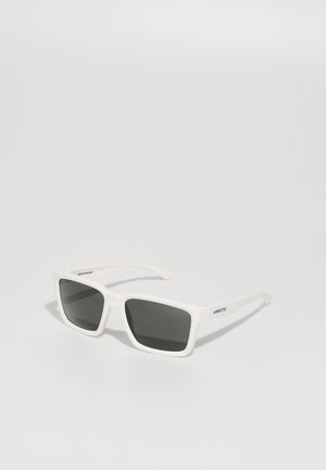 PLOT TWIST UNISEX - Lunettes de soleil - ivory matte top/shiny
