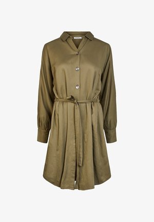 Pieces, Robe chemise - green