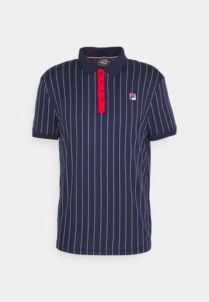 Fila STRIPES - Polo majica - navy/white