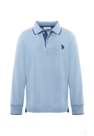 A MANICHE LUNGOTONE  - Polo - celeste