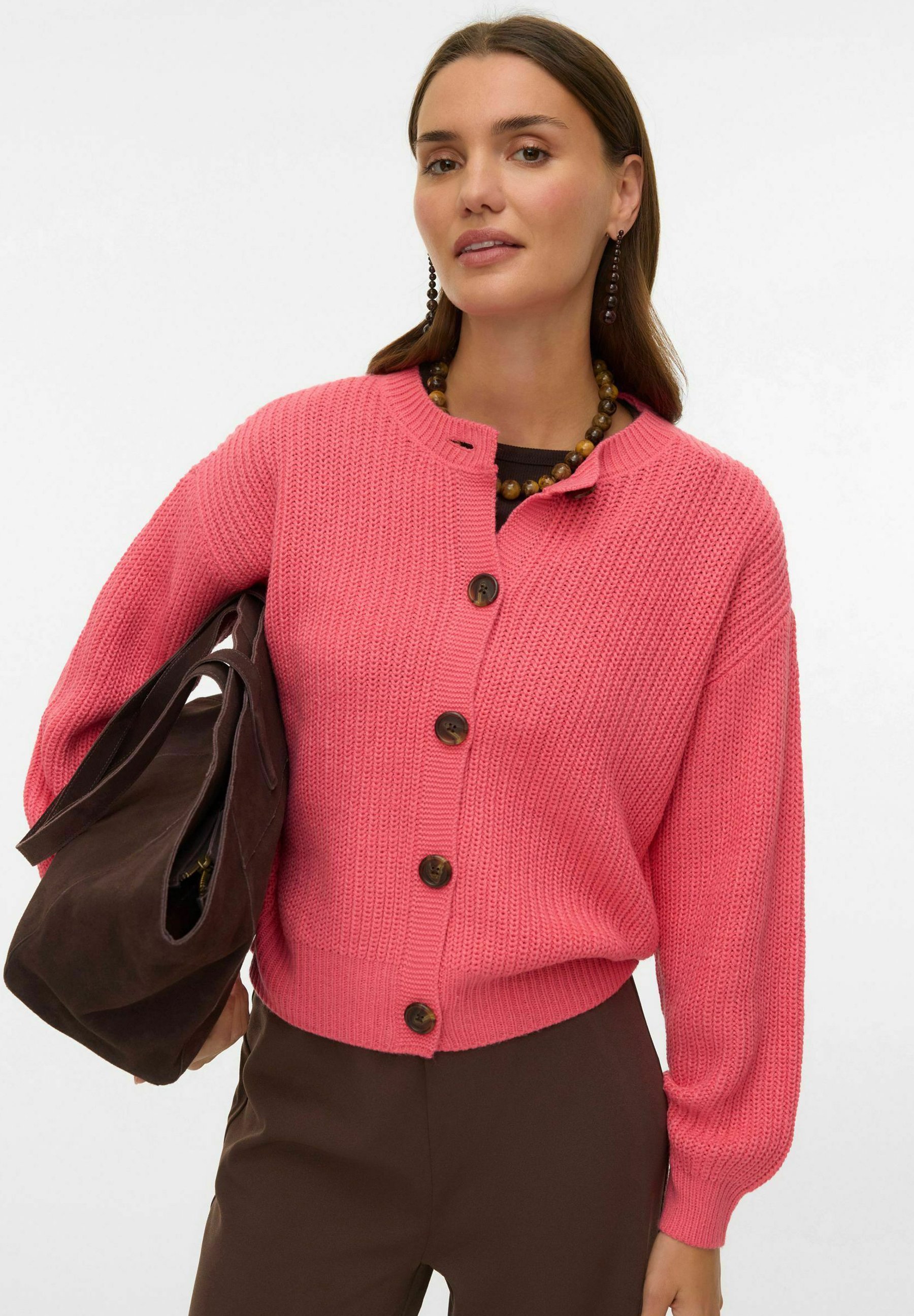 Gilet 100% Lin Couleur Corail Taille 44 - Neuf Avec étiquettes, Sans Manches