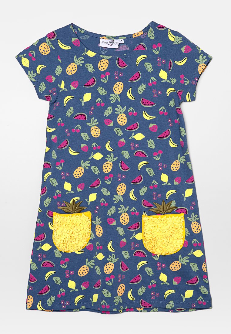 happy girls Jerseyjurk donkerblauw happy girls Jerseyjurk donkerblauw