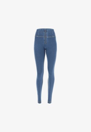 Freddy VITA ALTA - Leggings - denim chiaro